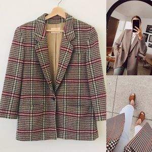 Vintage Pendleton Oversized Blazer 8 10 M 80s 1980